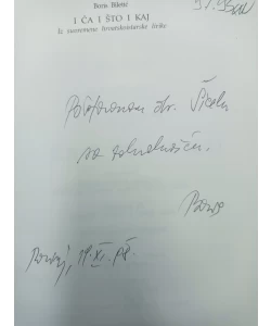 I ča i što i kaj - Iz suvremene hrvatskoistarske lirike