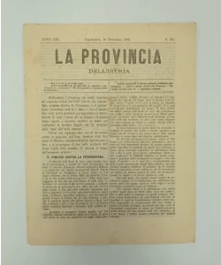 Časopis La provincia dell'Istria 22/1885.
