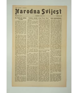 Časopis Narodna svijest br. 28/1940.