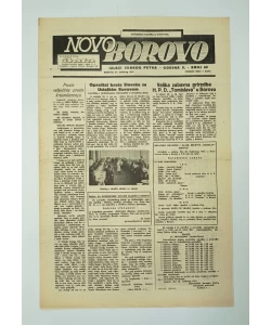 Časopis Novo Borovo br. 42/1942.