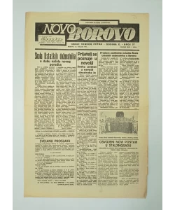 Časopis Novo Borovo br. 37/1942.