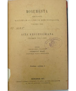 Acta Keglevichiana