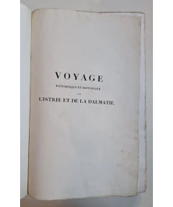 Voyage pittoresque et historique de l'Istrie et de la Dalmatie