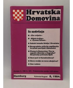 Hrvatska domovina br.8/1984.