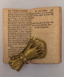 Histoire des procedures criminelles, & de l'exécution des trois contes François Nadasdi, Pierre de Zrin, & Frans Christoff Frangespan. Fidellement traduit sur l'exemplaire alleman, imprimé pa