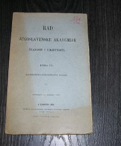 Rad JAZU knjiga 175 matematičko - prirodoslovni razred
