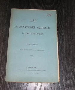 Rad JAZU knjiga 137 matematičko - prirodoslovni razred