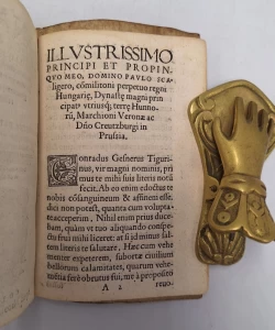 Responsa iurisconsultorum qui habentur in universa Europa clariores de origine, gente ac nomine Pauli Scaligeri ... / Annales Scaligerorum, ex cyrillo in Latinum sermonem conversi ad veram hi