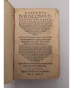 Responsa iurisconsultorum qui habentur in universa Europa clariores de origine, gente ac nomine Pauli Scaligeri ... / Annales Scaligerorum, ex cyrillo in Latinum sermonem conversi ad veram hi