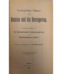 Geologischer Führer durch Bosnien und die Hercegovina