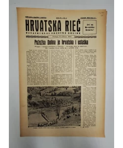 Hrvatska riječ br. 18/1944.
