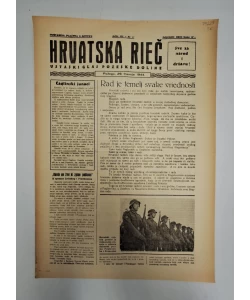 Hrvatska riječ br. 17/1944.