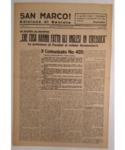 Časopis San Marco! 76/1941