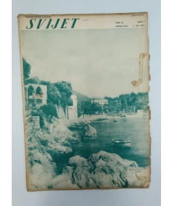 Časopis Svijet br. 1/1934 knjiga XVIII