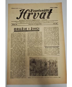 Časopis Koprivnički Hrvat br. 30/1943.