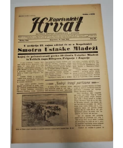 Časopis Koprivnički Hrvat br. 36/1942.