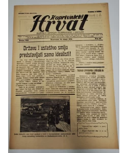 Časopis Koprivnički Hrvat br. 28/1942.