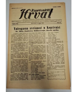 Časopis Koprivnički Hrvat br. 27/1942.