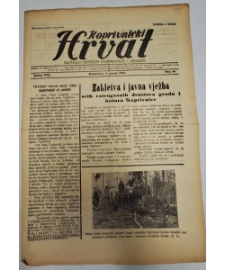 Časopis Koprivnički Hrvat br. 26/1942.