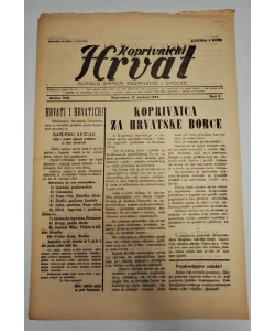 Časopis Koprivnički Hrvat br. 3/1942.