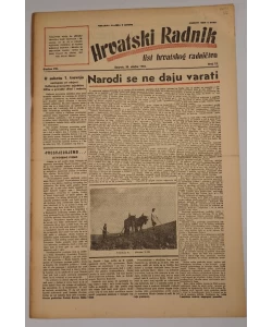 Časopis Hrvatski radnik br. 12/1944.