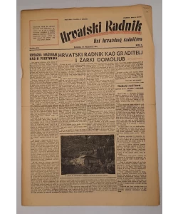 Časopis Hrvatski radnik br. 6/1944.