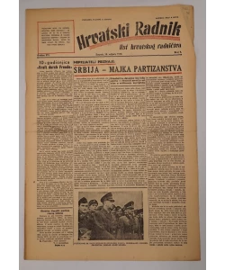 Časopis Hrvatski radnik br. 5/1944.
