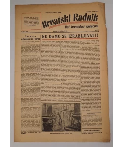 Časopis Hrvatski radnik br. 3/1944.