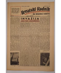 Časopis Hrvatski radnik br. 23/1944.
