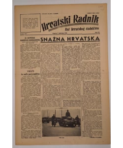 Časopis Hrvatski radnik br. 30/1944.