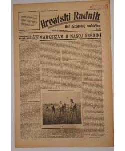 Časopis Hrvatski radnik br. 31/1944.