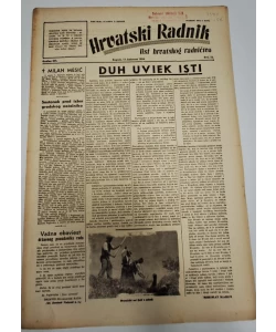 Časopis Hrvatski radnik br. 32/1944.