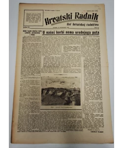 Časopis Hrvatski radnik br. 43/1944.
