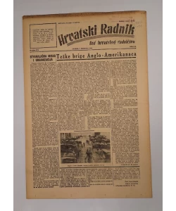 Časopis Hrvatski radnik br. 46/1944.