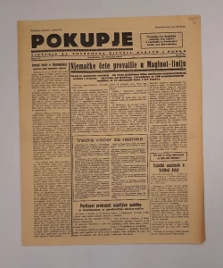 Časopis Pokupje br. 25/1945