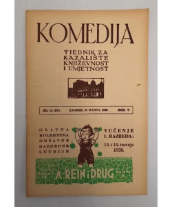 Časopis Komedija 12/1938