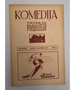 Časopis Komedija 35/1938