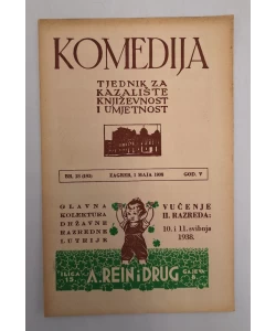 Časopis Komedija 18/1938