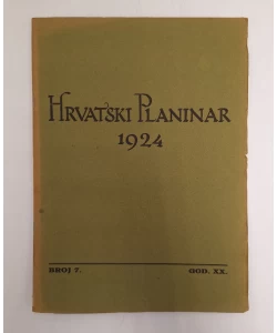 Hrvatski planinar br. 7/1924.