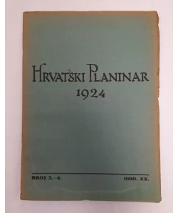 Hrvatski planinar br. 3-4/1924.