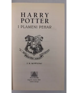 Komplet knjiga Harry Potter I-VII autor J. K. Rowling