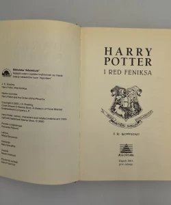 Komplet knjiga Harry Potter I-VII autor J. K. Rowling