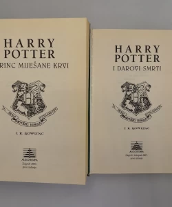 Komplet knjiga Harry Potter I-VII autor J. K. Rowling