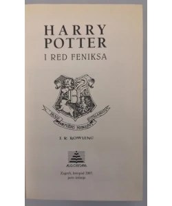 Komplet knjiga Harry Potter I-VII autor J. K. Rowling