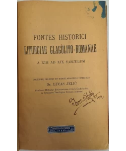 Fontes historici liturgiae glagolito-Romanae a XIII ad XIX saeculum