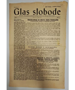 Glas slobode br. 15/1944.
