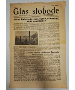 Glas slobode br. 14/1944.