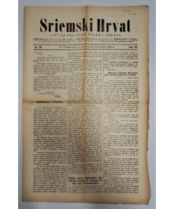 Sriemski Hrvat br. 36/1884.