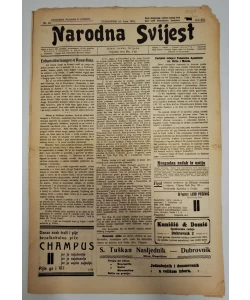 Časopis Narodna Svijest br. 14/1931.