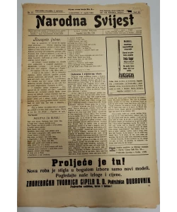 Časopis Narodna Svijest br. 15/1930.
